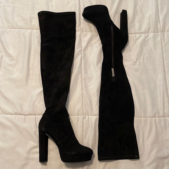 Size 6 Women’s Aldo Cyttaria Black Boots - Picture 1 of 10